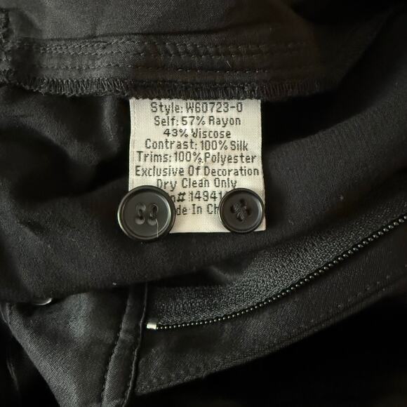 Johnny Was celestial Estrella wide leg satin cargo pants silk blend S small - Picture 10 of 16